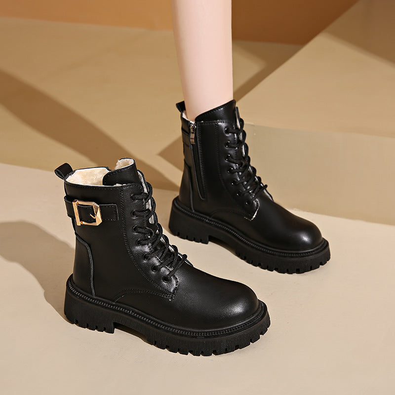 Vintage inspirierte Orthopädische Stiefel