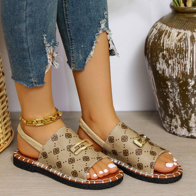 Vintage inspirierte Orthopädische Sandalen
