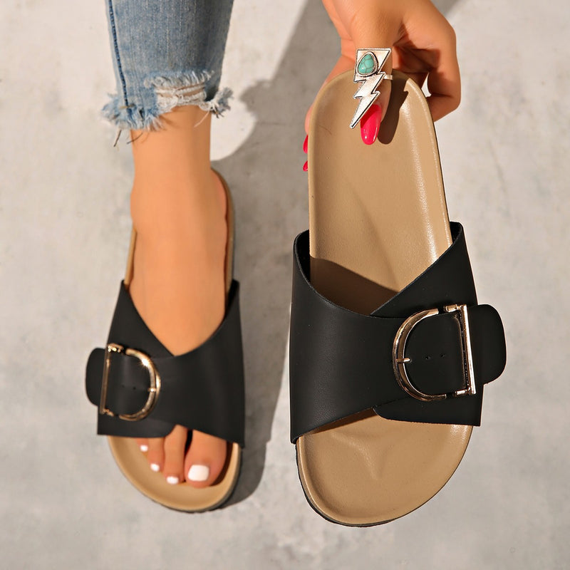 Klassische Orthopädische Sandalen mit zeitlosem Stil