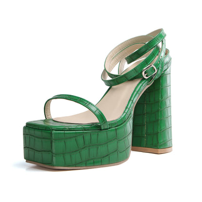 Vintage inspirierte Orthopädische Sandalen