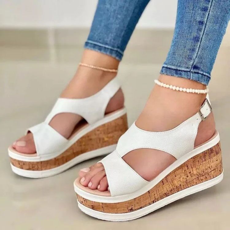 Vintage inspirierte Orthopädische Sandalen