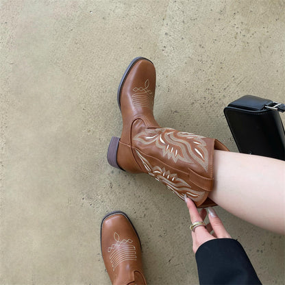 Vintage inspirierte Orthopädische Stiefel