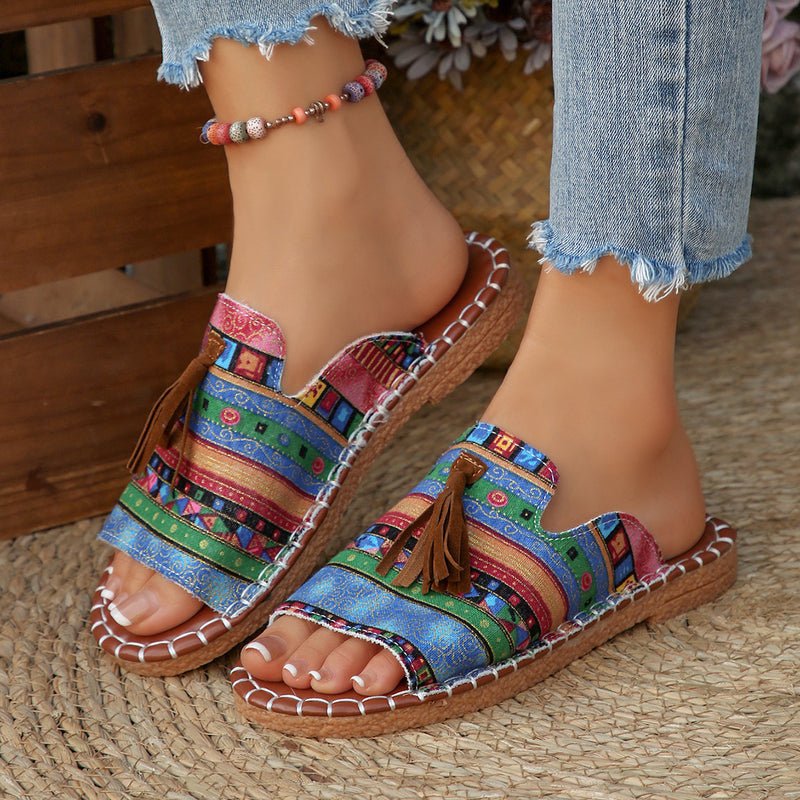 Klassische Orthopädische Sandalen mit zeitlosem Stil