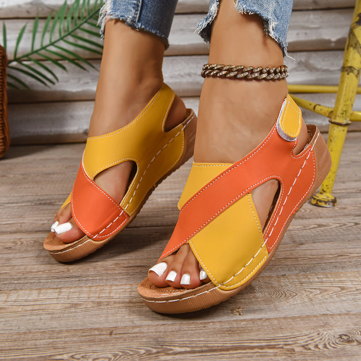 Vintage inspirierte Orthopädische Schuhe