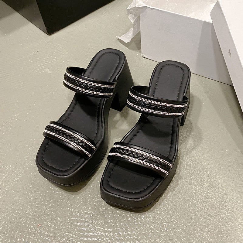Vintage inspirierte Orthopädische Sandalen