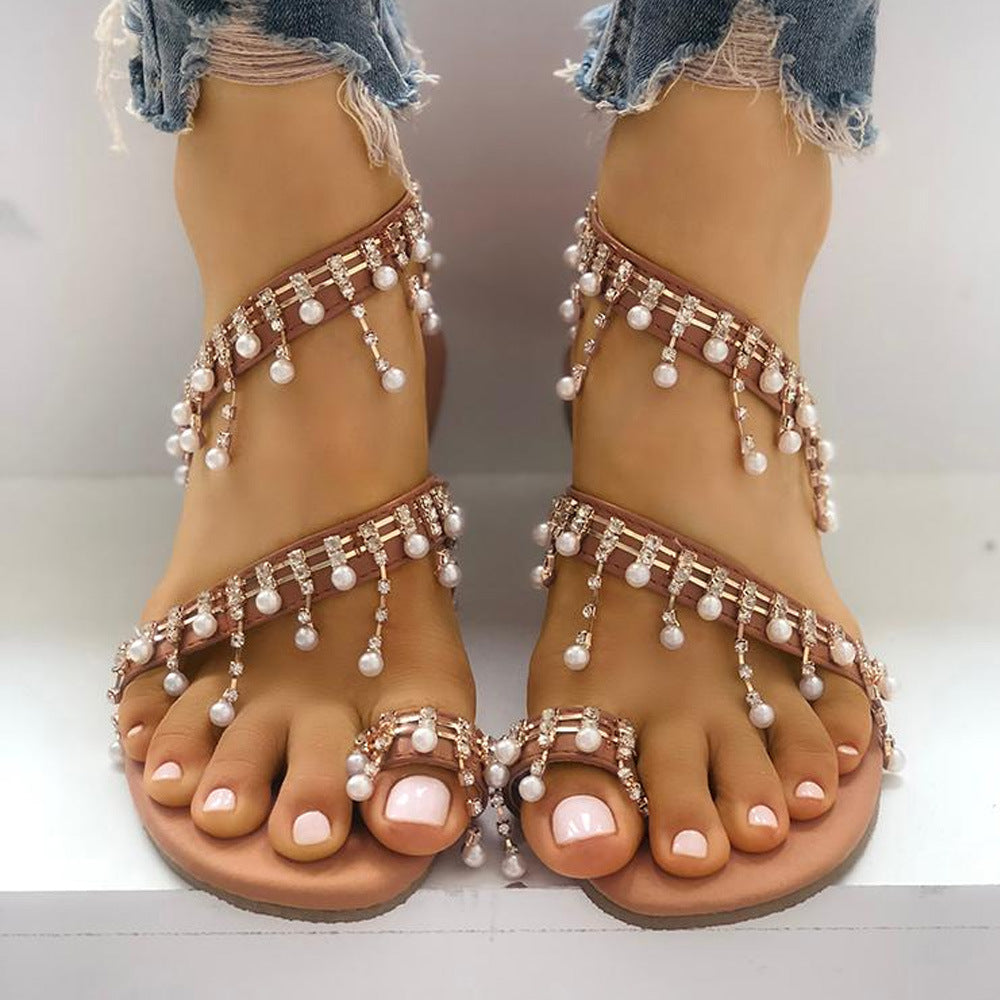 Vintage inspirierte Orthopädische Sandalen