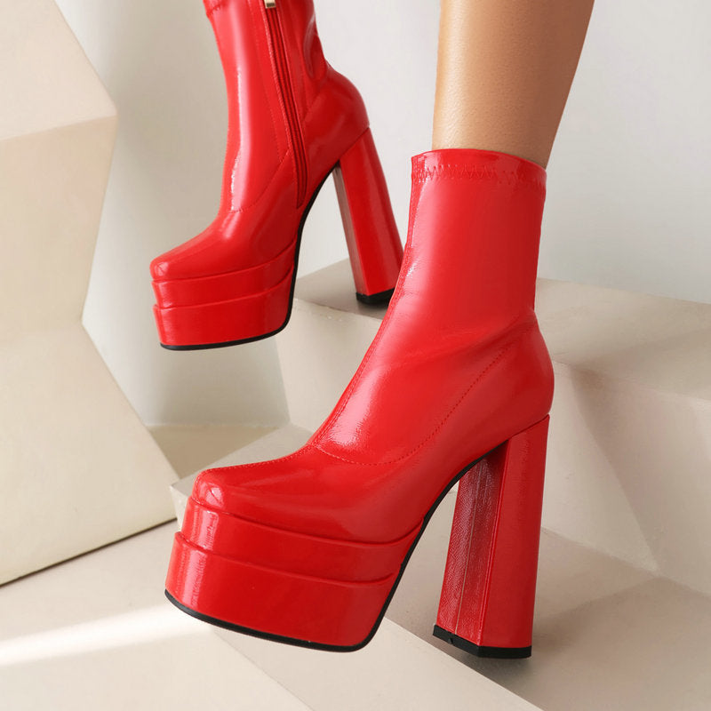 Anmutige Orthopädische Stiefel für modernen Look