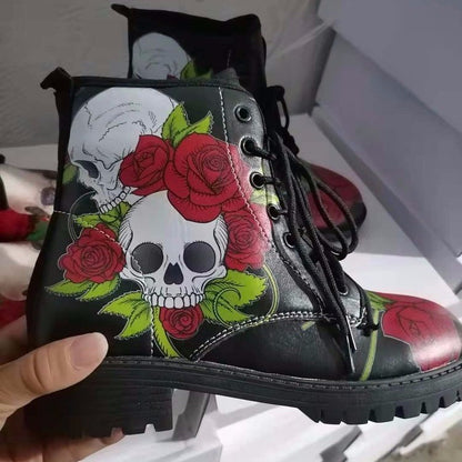 Vintage inspirierte Orthopädische Stiefel