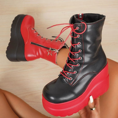 Klassische Orthopädische Stiefel mit zeitlosem Stil