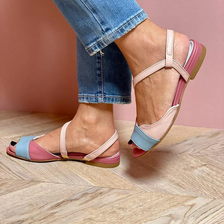 Klassische Orthopädische Sandalen mit zeitlosem Stil