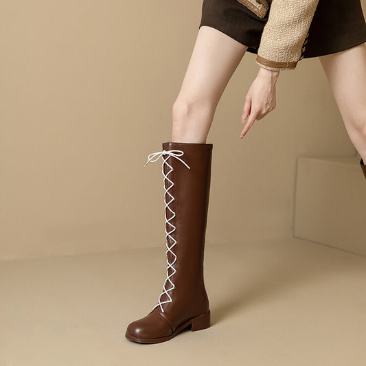 Vintage inspirierte Orthopädische Stiefel