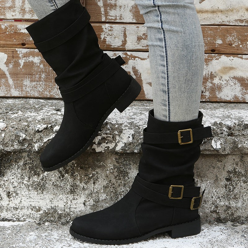 Klassische Orthopädische Stiefel mit zeitlosem Stil