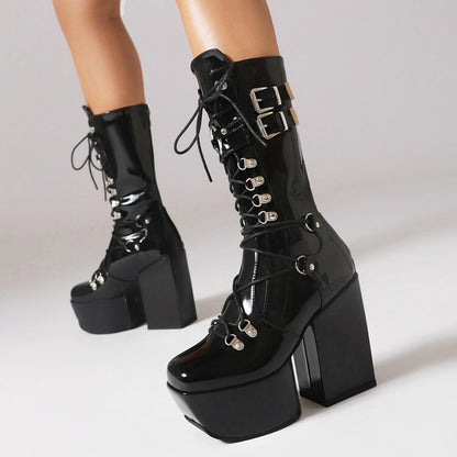 Anmutige Orthopädische Stiefel für modernen Look