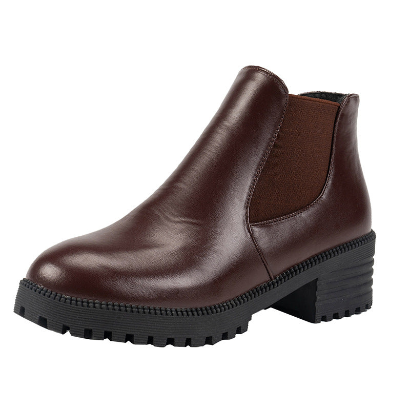 Klassische Orthopädische Stiefel mit zeitlosem Stil
