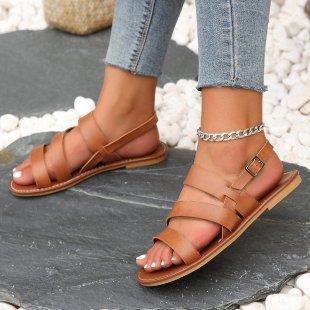 Vintage inspirierte Orthopädische Sandalen