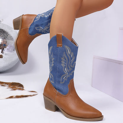 Vintage inspirierte Orthopädische Stiefel
