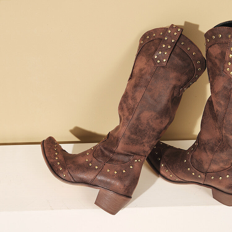 Vintage inspirierte Orthopädische Stiefel