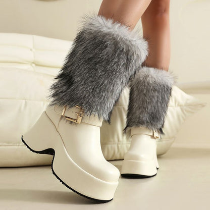 Klassische Orthopädische Stiefel mit zeitlosem Stil