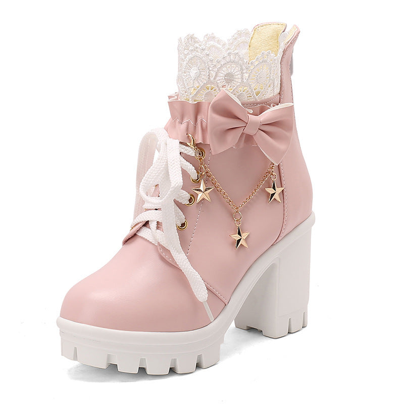 Schicke Orthopädische Stiefel mit einzigartigem Design
