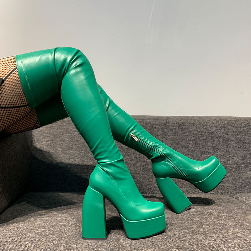 Anmutige Orthopädische Stiefel für modernen Look