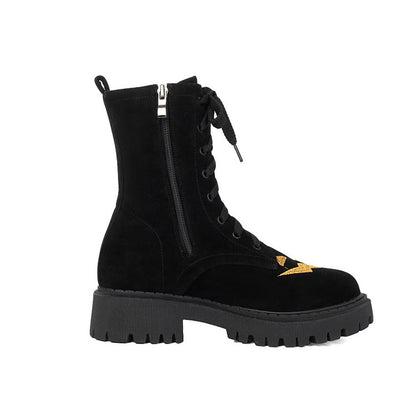 Anmutige Orthopädische Stiefel für modernen Look