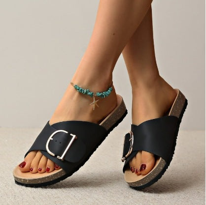 Klassische Orthopädische Sandalen mit zeitlosem Stil