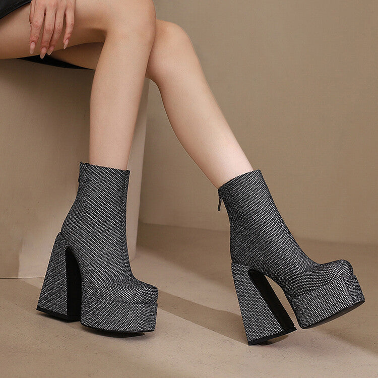 Klassische Orthopädische Stiefel mit zeitlosem Stil