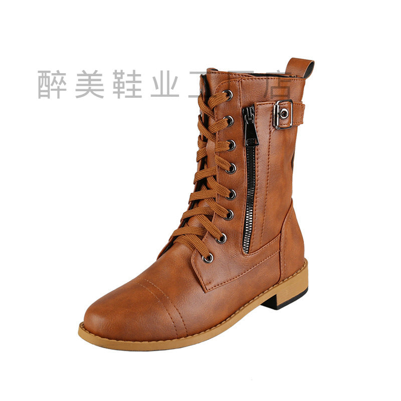 Vintage inspirierte Orthopädische Stiefel