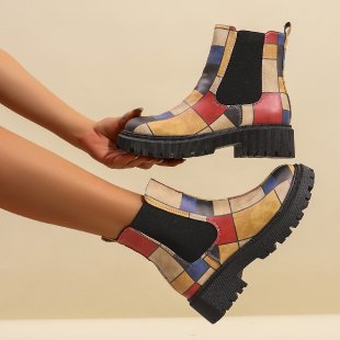 Klassische Orthopädische Stiefel mit zeitlosem Stil