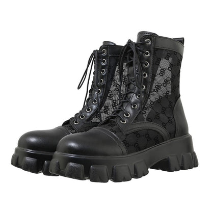 Vintage inspirierte Orthopädische Stiefel