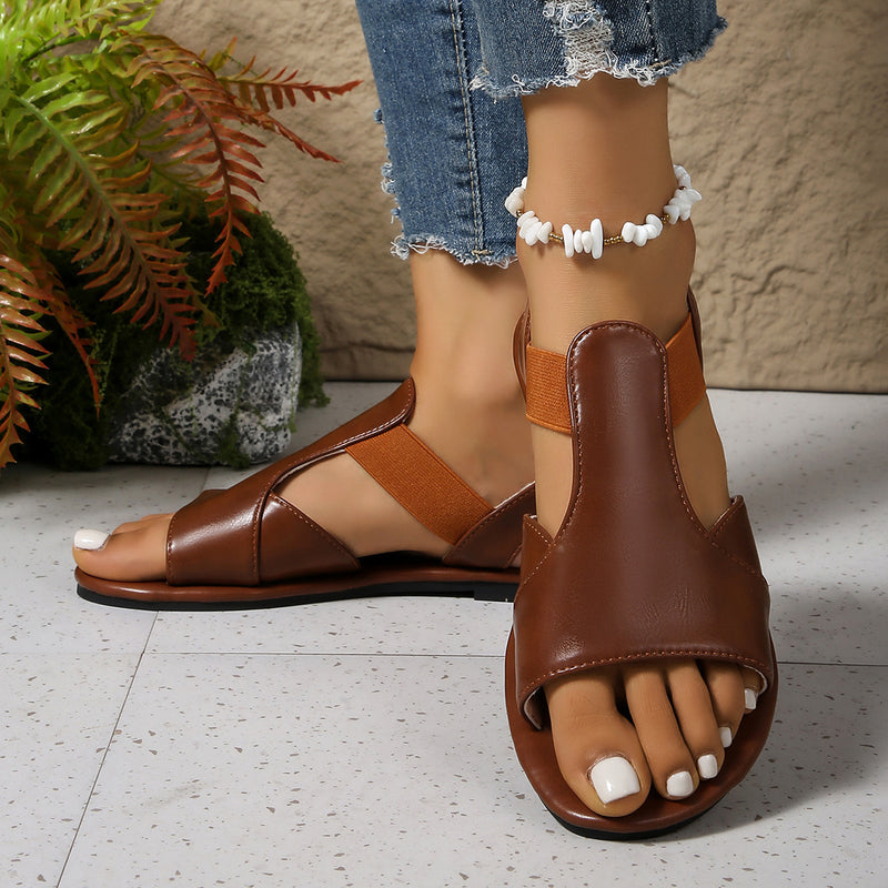 Vintage inspirierte Orthopädische Sandalen