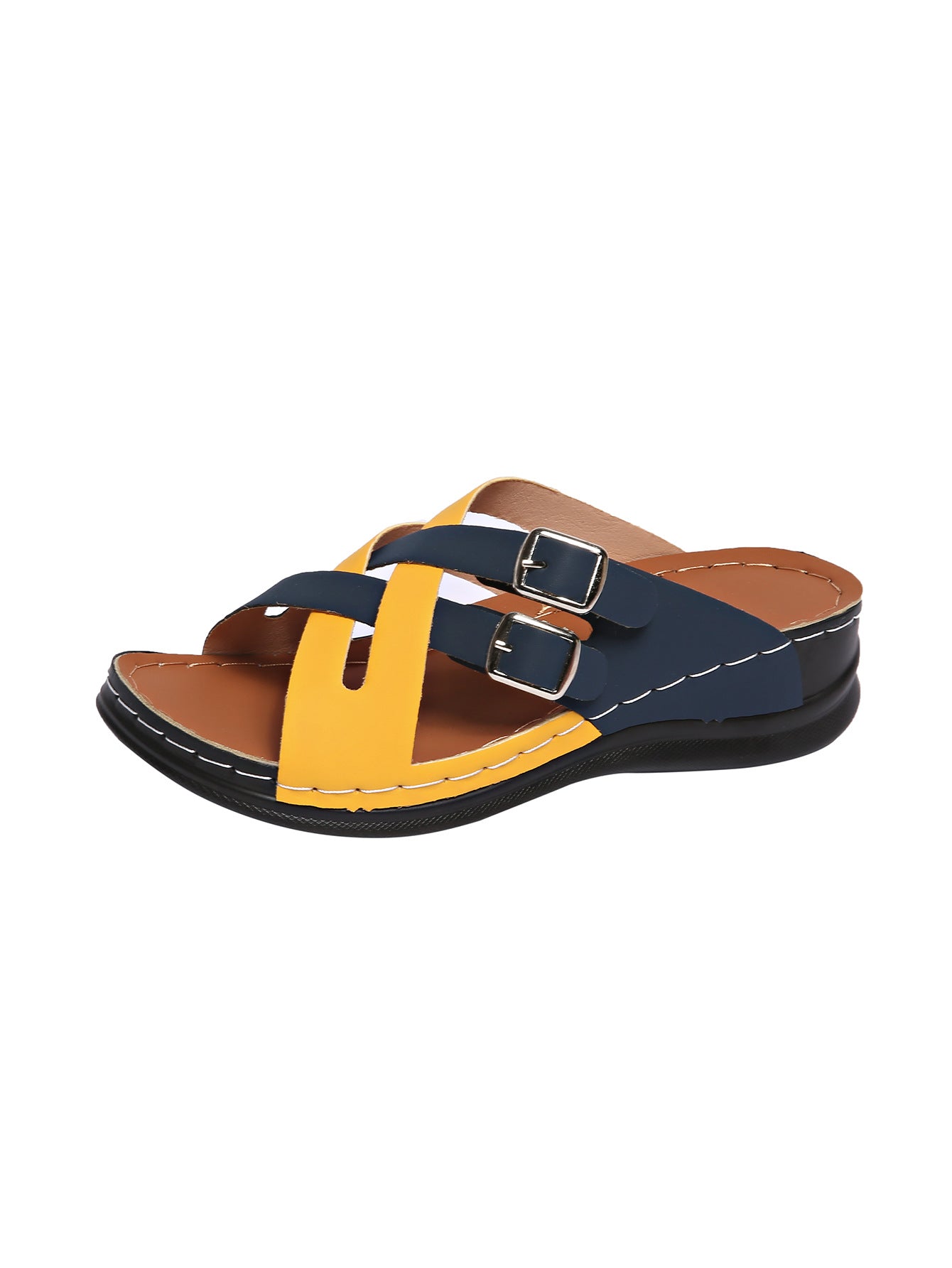 Klassische Orthopädische Sandalen mit zeitlosem Stil