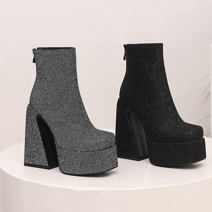 Klassische Orthopädische Stiefel mit zeitlosem Stil