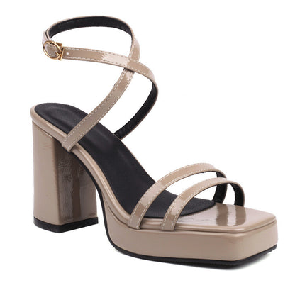 Vintage inspirierte Orthopädische Sandalen