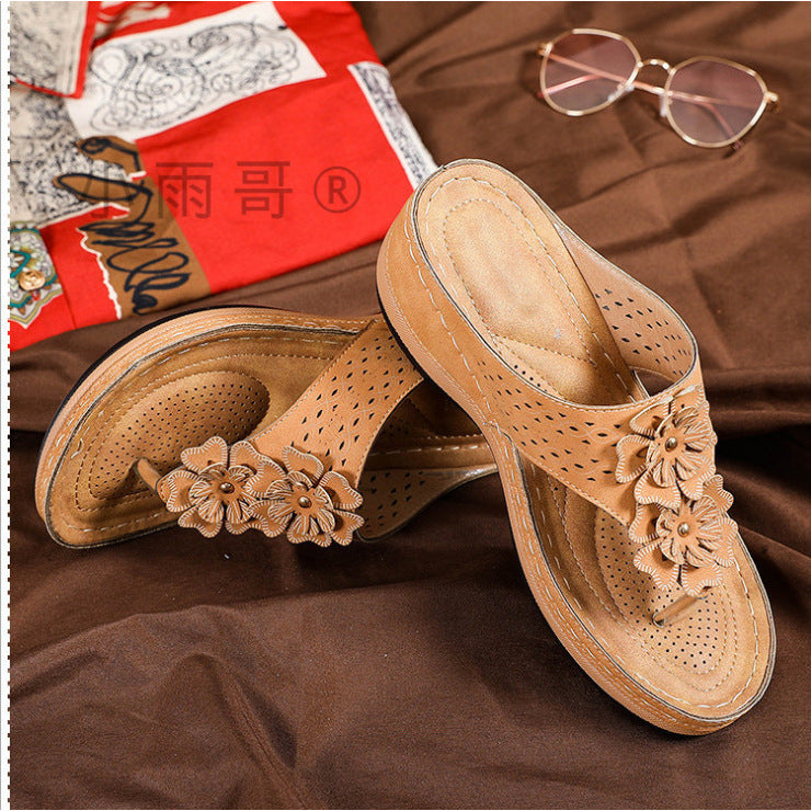 Vintage inspirierte Orthopädische Sandalen