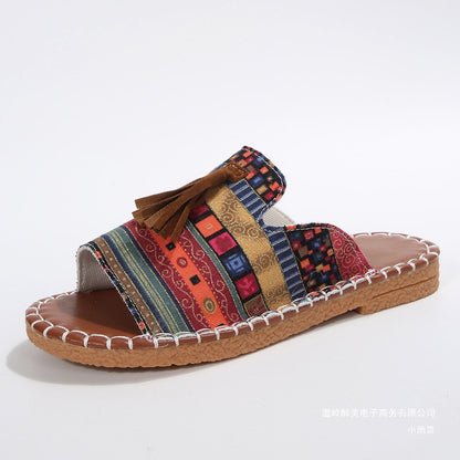 Klassische Orthopädische Sandalen mit zeitlosem Stil