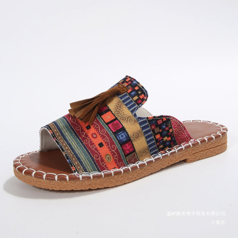 Klassische Orthopädische Sandalen mit zeitlosem Stil
