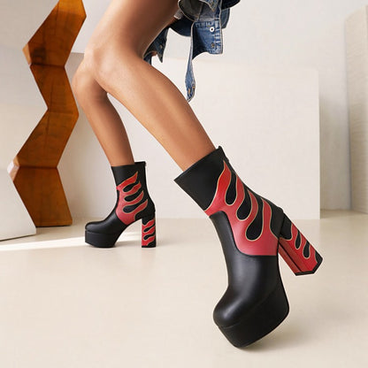 Schicke Orthopädische Stiefel mit einzigartigem Design