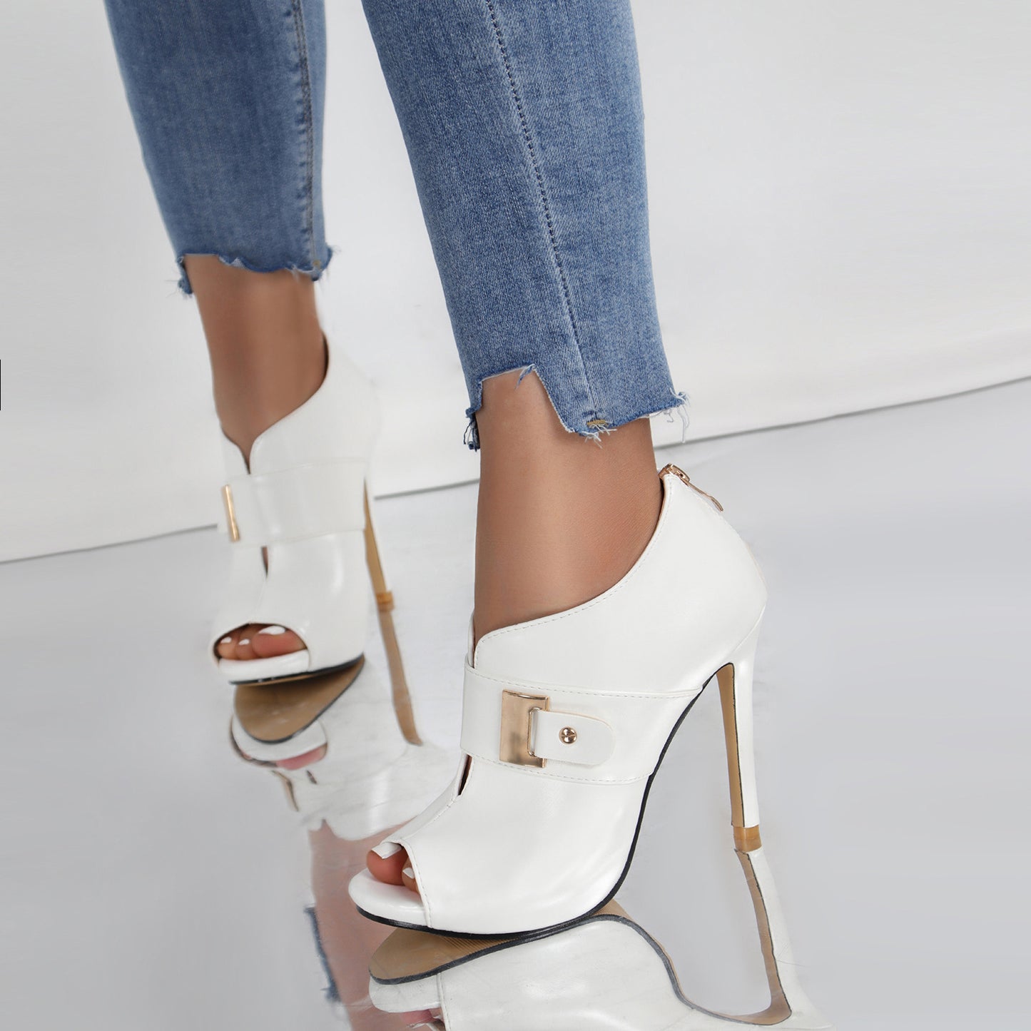 Vintage inspirierte Orthopädische Sandalen