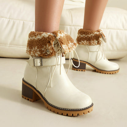 Anmutige Orthopädische Stiefel für modernen Look