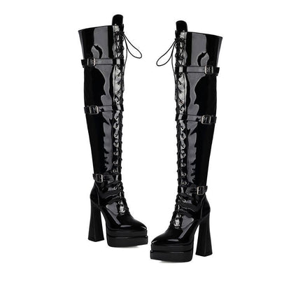 Vintage inspirierte Orthopädische Stiefel