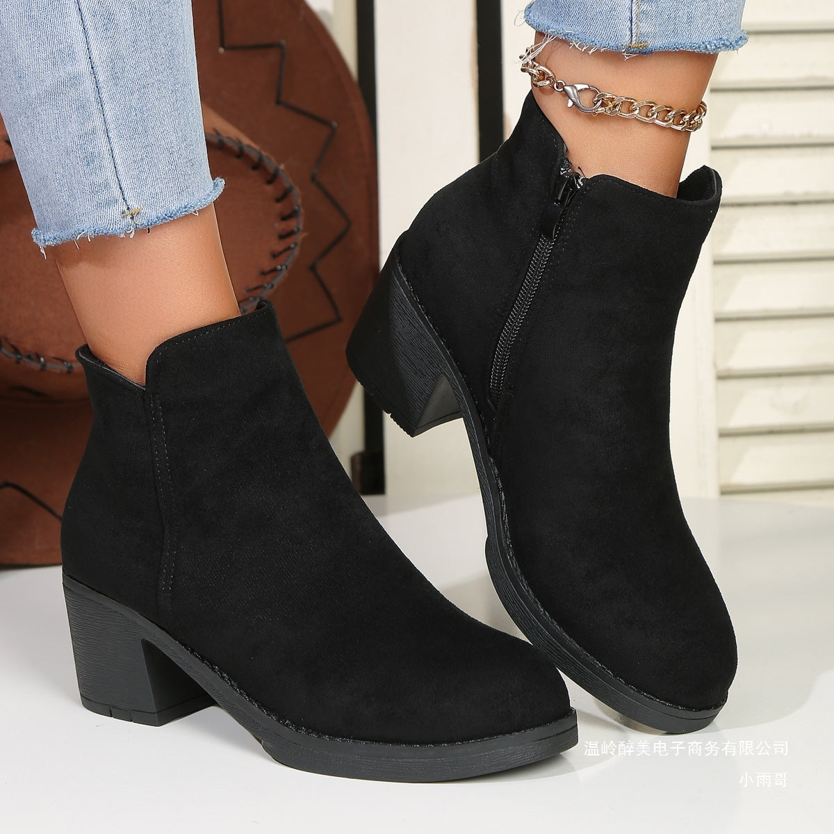 Vintage inspirierte Orthopädische Stiefel