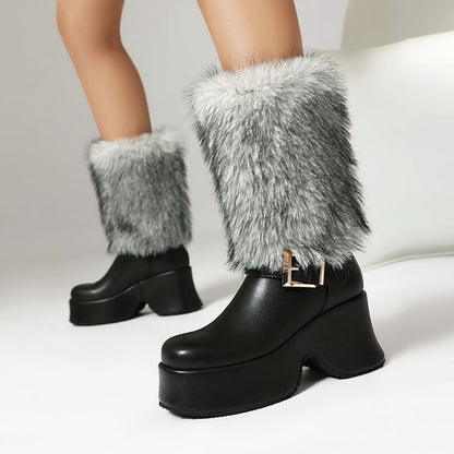 Klassische Orthopädische Stiefel mit zeitlosem Stil