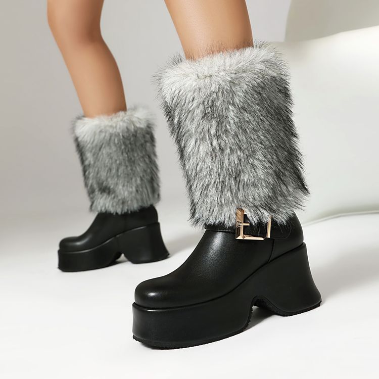 Klassische Orthopädische Stiefel mit zeitlosem Stil