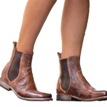 Vintage inspirierte Orthopädische Stiefel