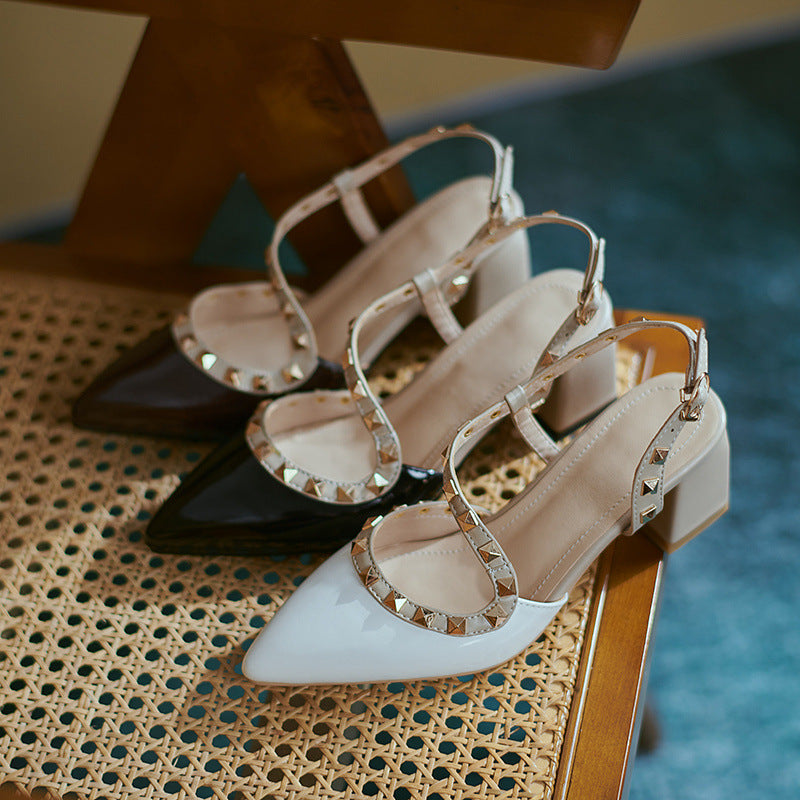 Vintage inspirierte Orthopädische Sandalen