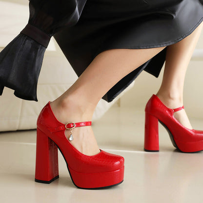 Vintage inspirierte Orthopädische Schuhe