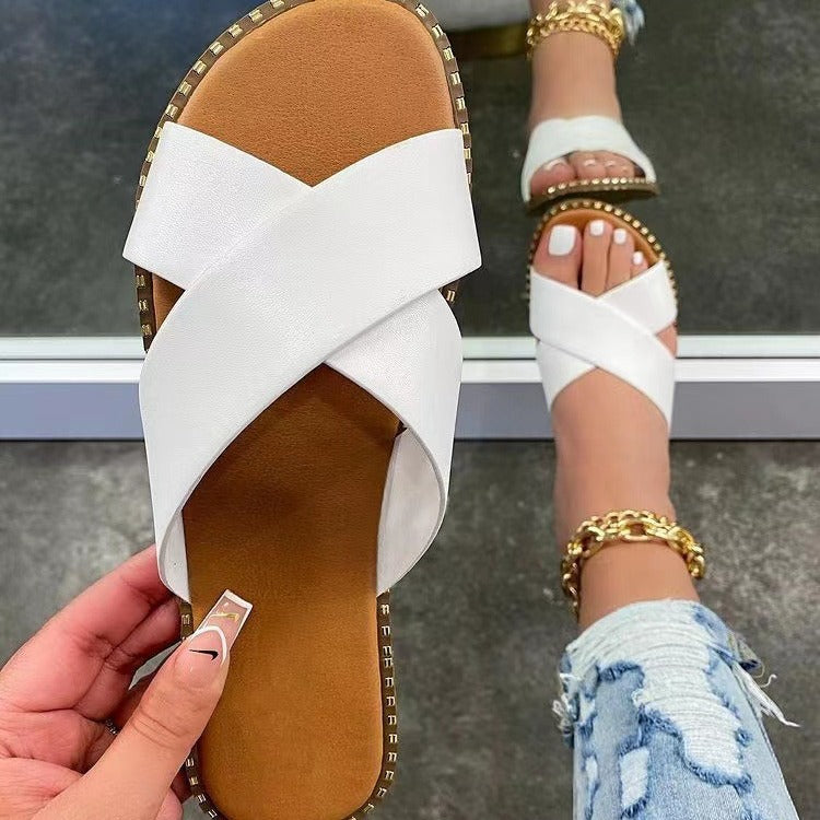 Vintage inspirierte Orthopädische Sandalen