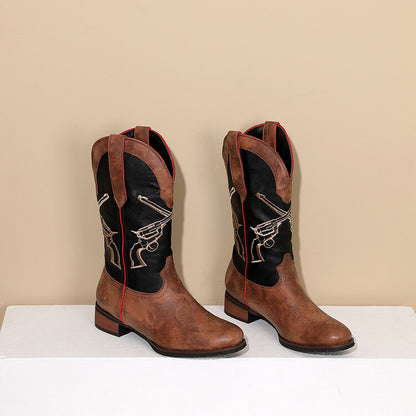 Klassische Orthopädische Stiefel mit zeitlosem Stil