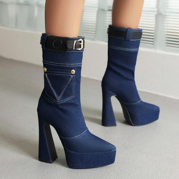 Schicke Orthopädische Stiefel mit einzigartigem Design